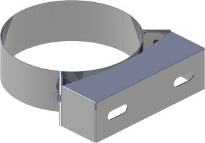 Wspornik ścienny stały 50mm 