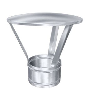  Wentylacyjny parasol ϕ 150, ocynk