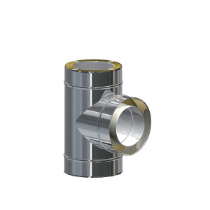 Trójnik 90 nypel 0,4mm fi 130/190